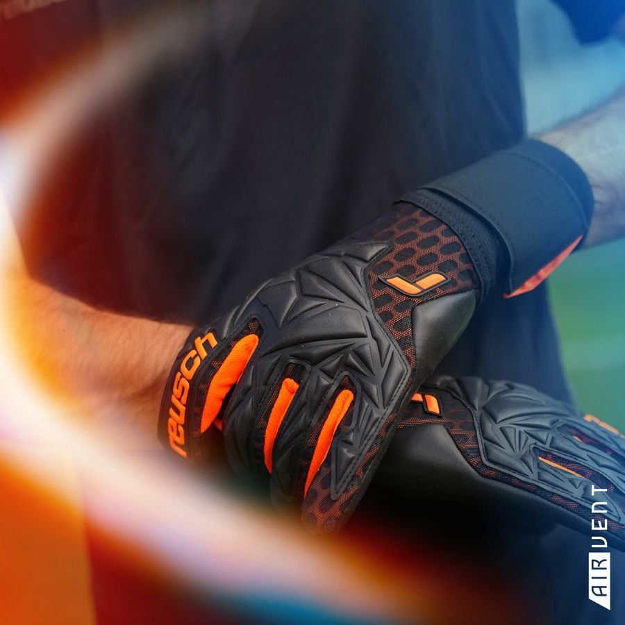 Reusch Gants de Gardien Attrakt Gold X Airvent - Noir/Orange