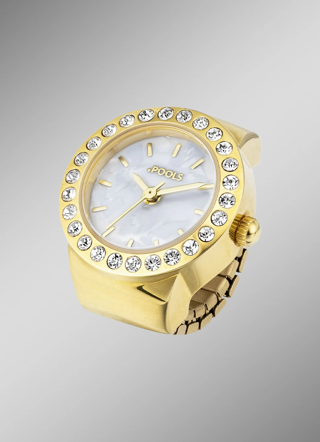 Quartz-Ringuhr