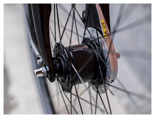 Vélo de Ville Trek District 1 Equiped Shimano Nexus 7V Matte Dnister Black