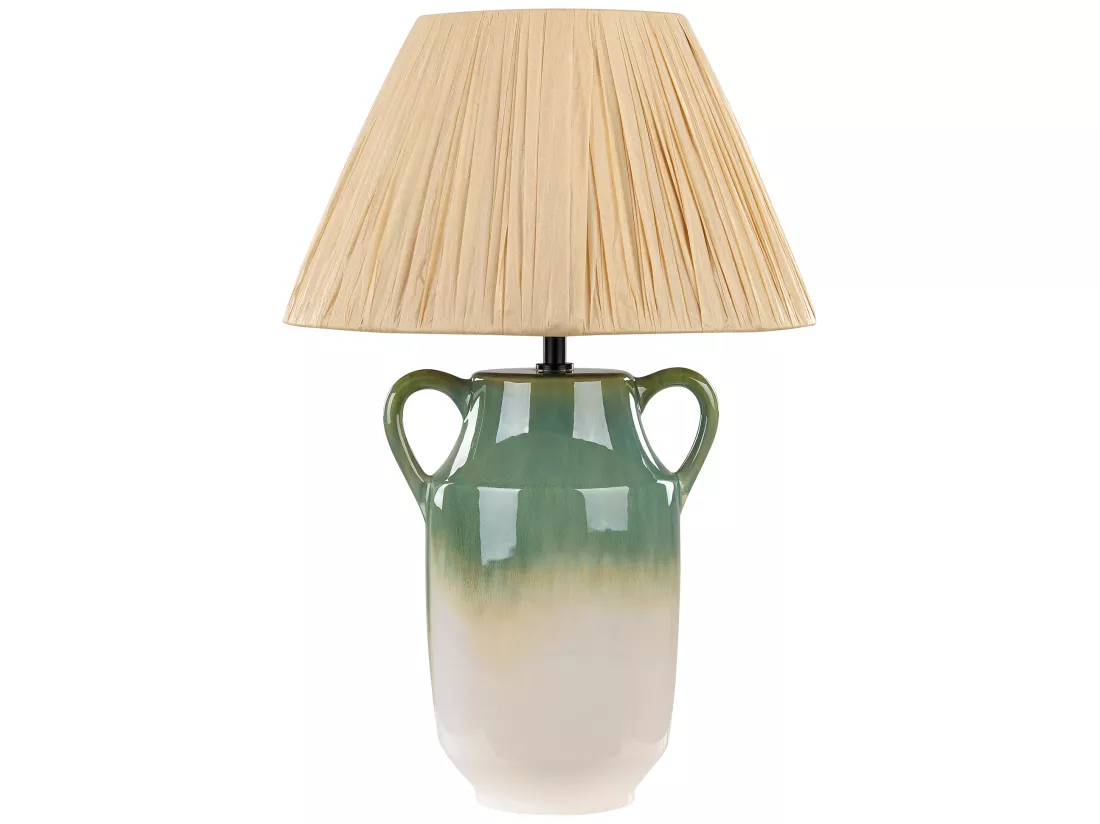 Lampe à poser LIMONES Céramique Vert