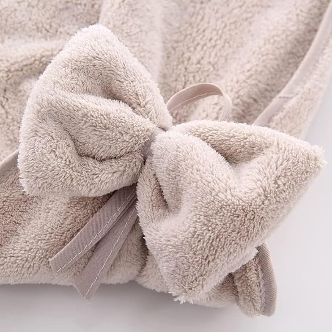(35x30cm) Mikrofaser Handtuch Badezimmer Trocknungs Tuch Küchen Geschirrtuch mit Schleife zum Aufhängen - Weiss