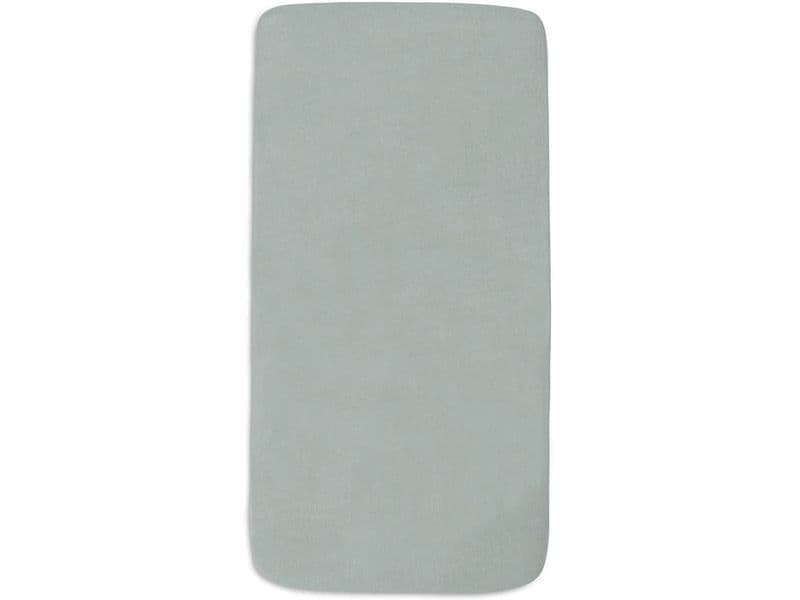 Jollein Fix-Leintuch Jersey 2er, 60 x 120 cm, Sea Green/Bis Spannbettlaken