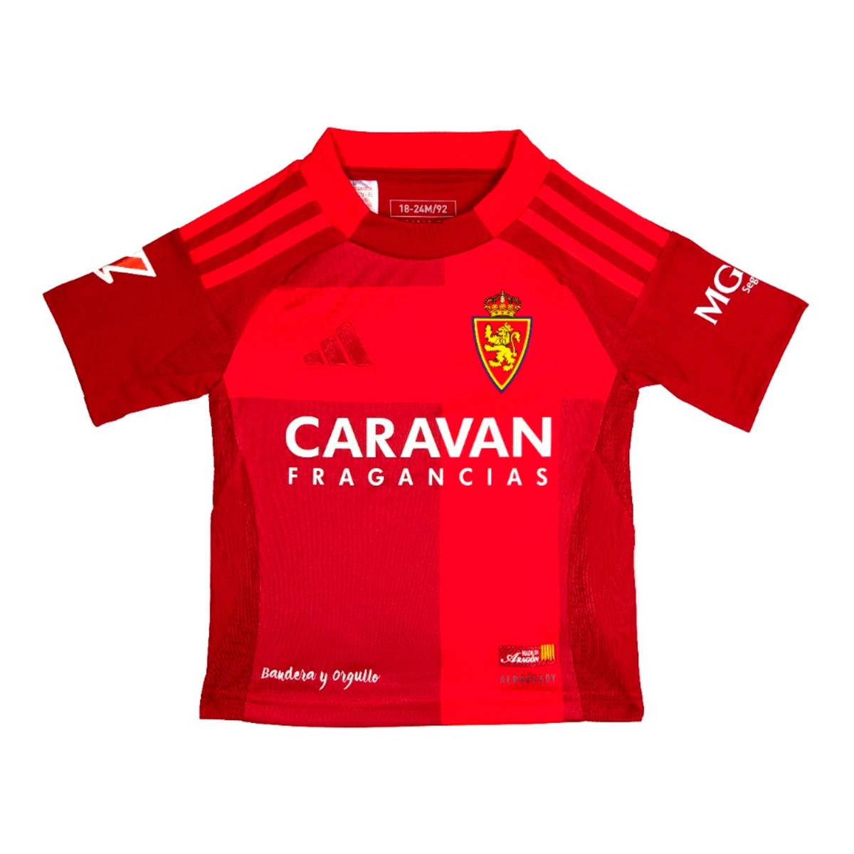 Conjunto adidas Real Zaragoza Segundo Equipamento 2024-2025 Criança