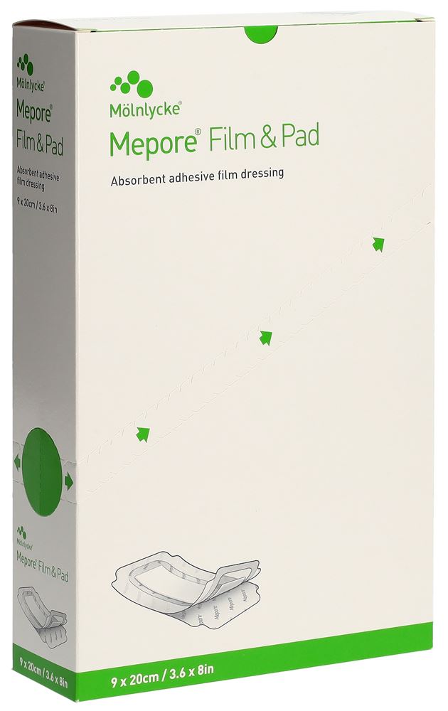 MEPORE Film & Pad<br>30 Stück, 9x20cm, (neu)