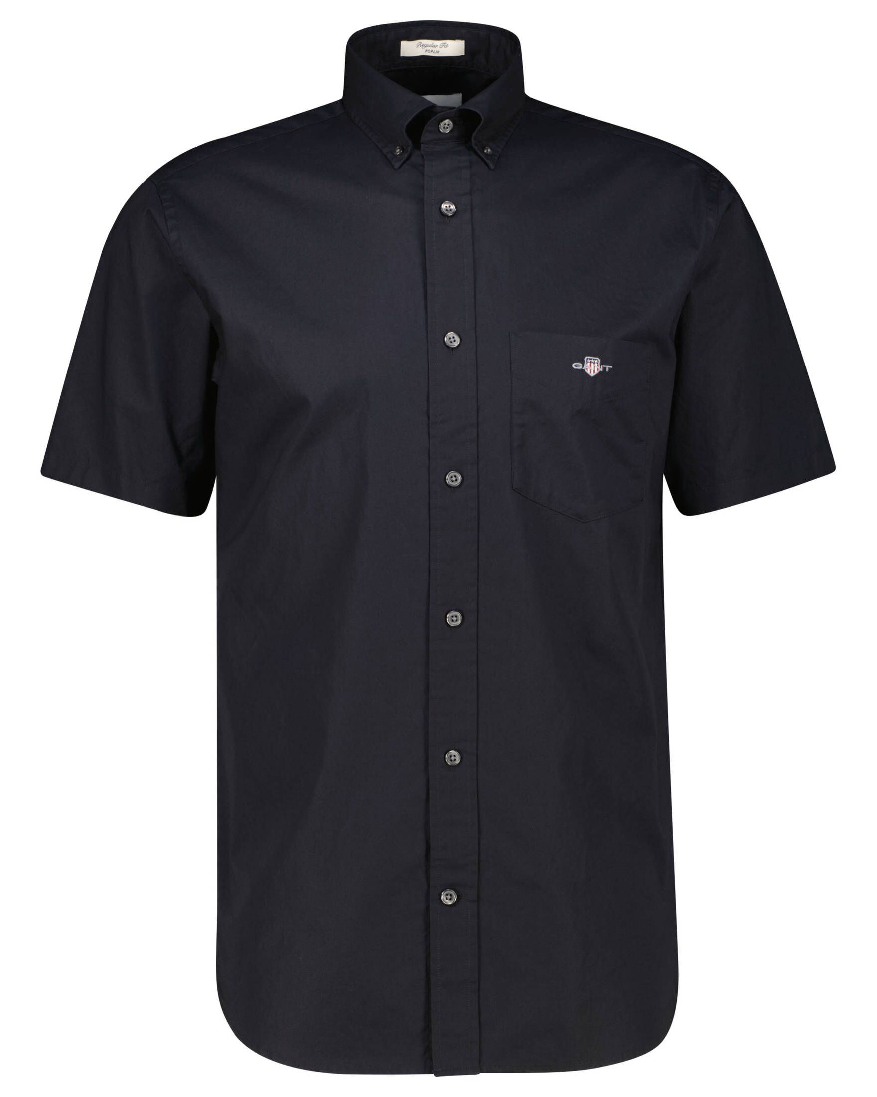 Gant| Herren Kurzarmhemd aus Popeline Regular Fit