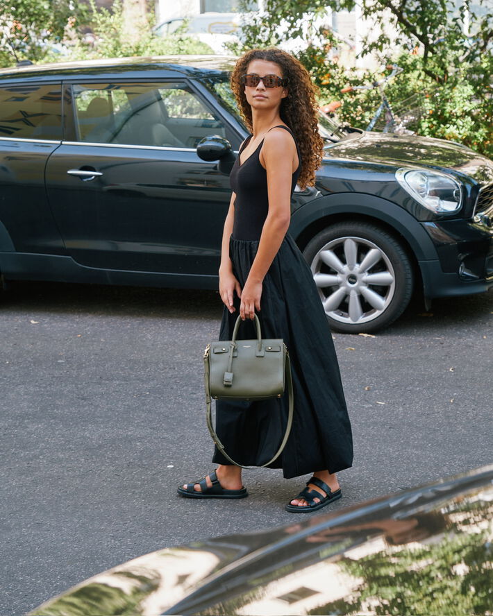 Neo Noir Ober Long Balloon Skirt Black