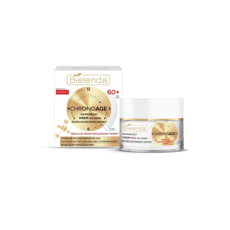 Bielenda CHRONO AGE 24 H Reparierende Anti-Falten-Creme 60+ für den Tag 50 ml