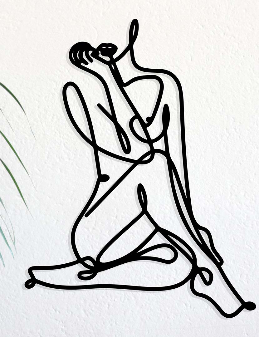 Eve Metal Wall Decoration