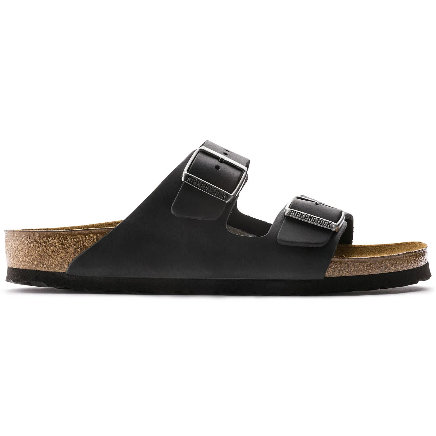 Birkenstock Unisex Arizona Oiled Leather Regular Black
