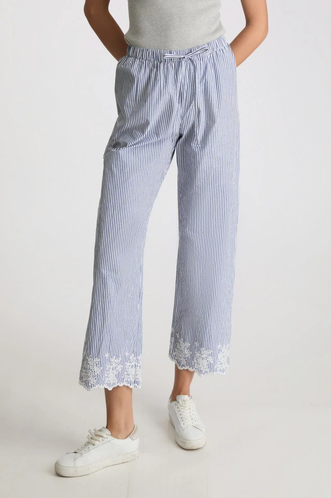 Neo Noir William Stripe Pants