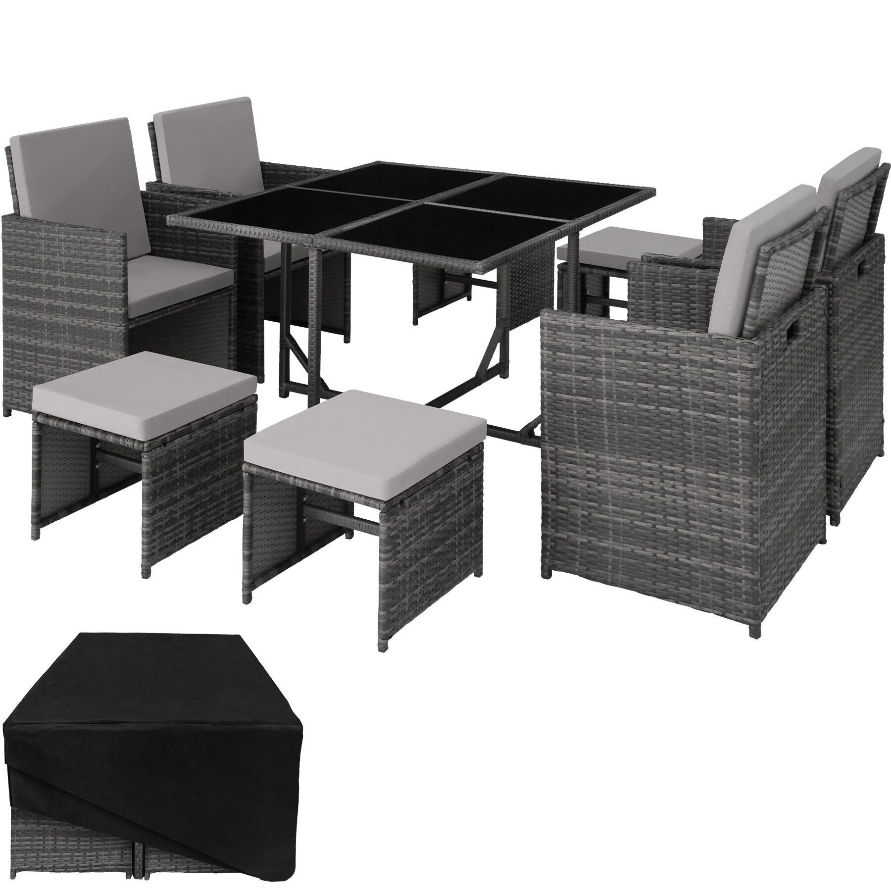 Rattan Sitzgruppe Bilbao