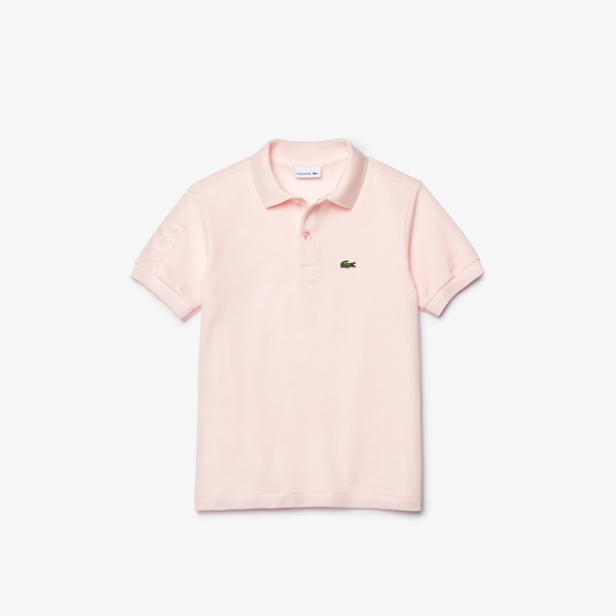 Lacoste Club Med Kinder Polo Poloshirts - Rosa - Lacoste - Jungen