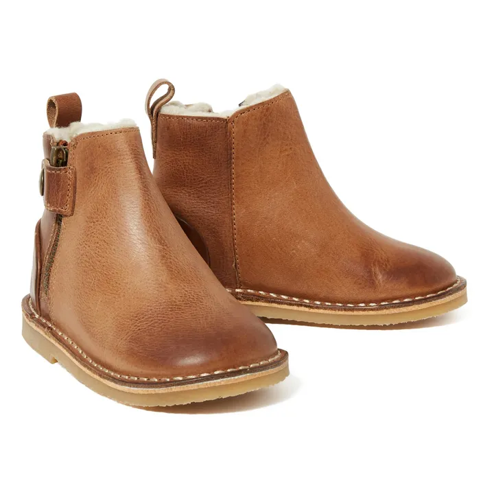 Young Soles Boots Fourrées Winston | Camel