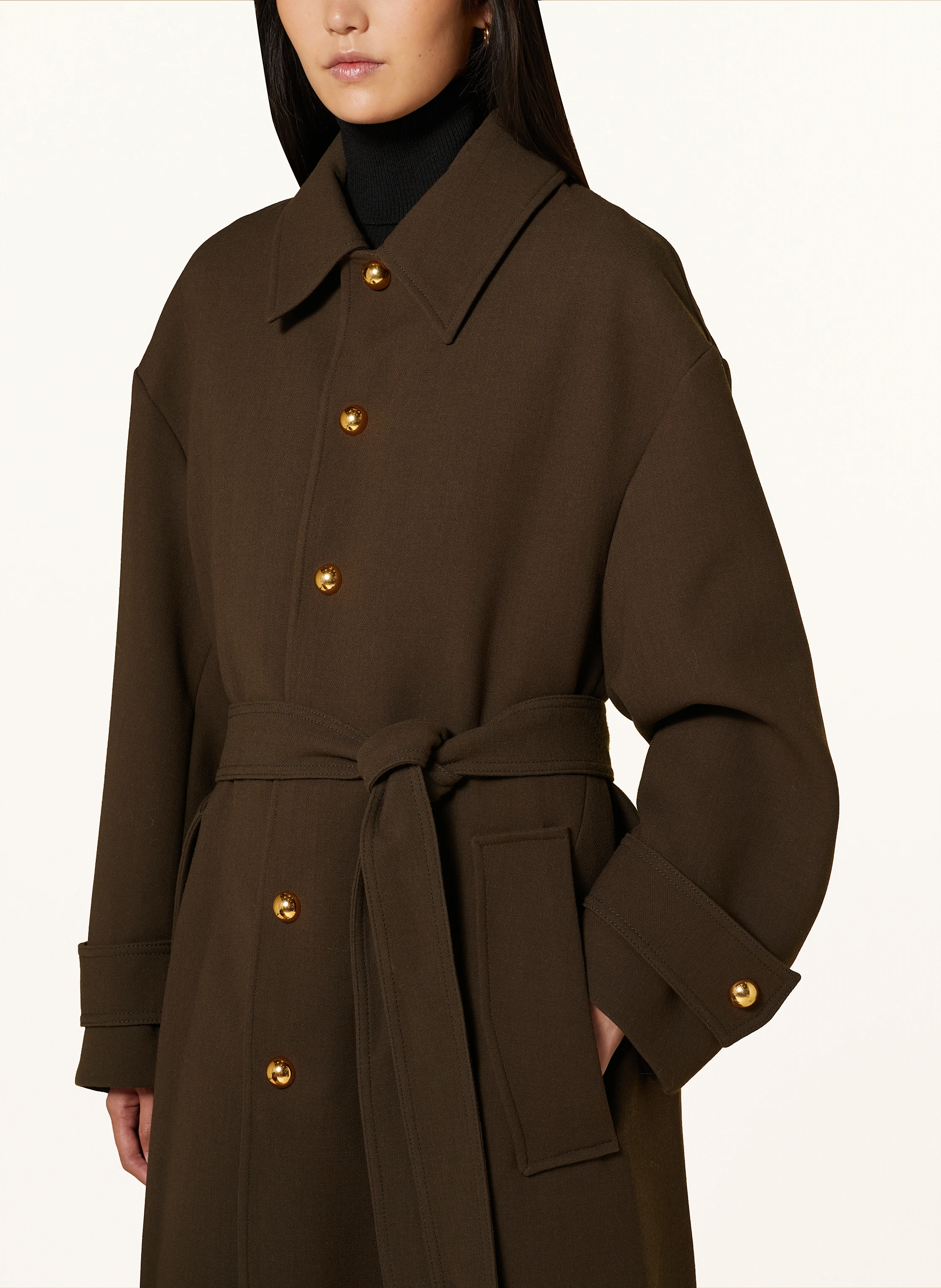 AMI PARIS Oversized-Wollmantel
