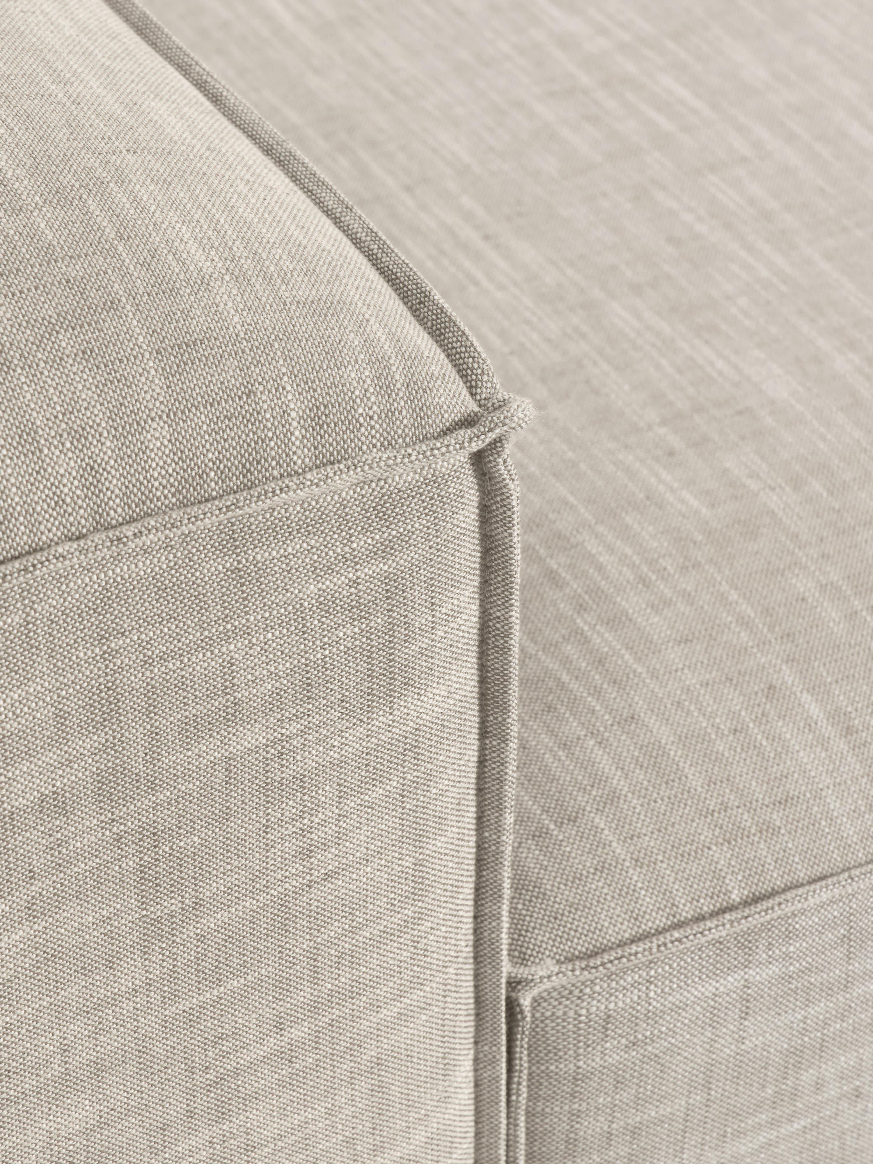 Chaise longue module Lennon van linnenmix