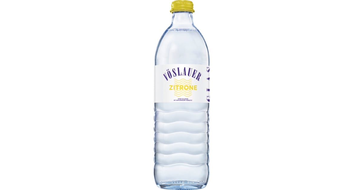 Vöslauer Mineral Zitrone 0,5 Liter (Mehrweg)