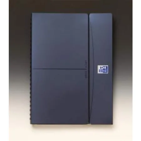 Oxford Office Smart Black Buch gebunden, A5, 96 Blatt, kariert