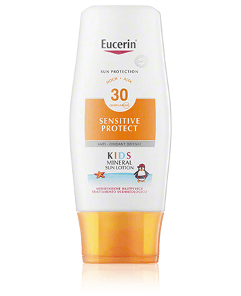 Eucerin Sun Protection Sensitive Protect Kids Mineral Sun Lotion LSF 30 150ml