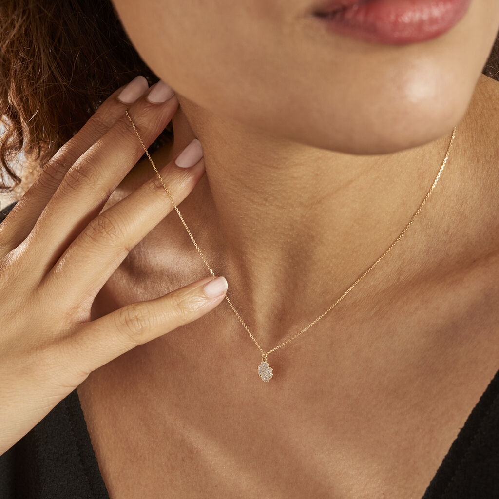 Collier Or Jaune Gontranie