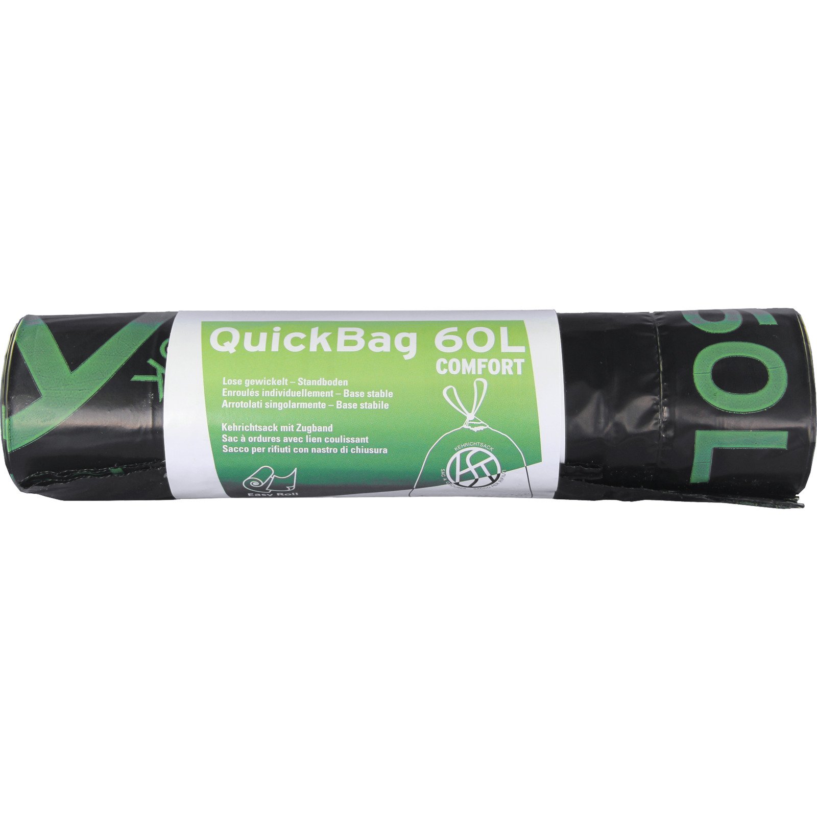 Kehrichtsack schwarz OKS 60 l, 10 Stk.