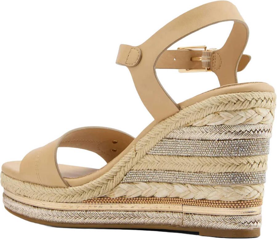 ESPRIT leren espadrilles beige