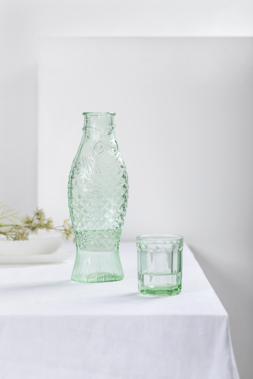 Serax Fish & Fish by Paola Navone glazen 22cl set van 4