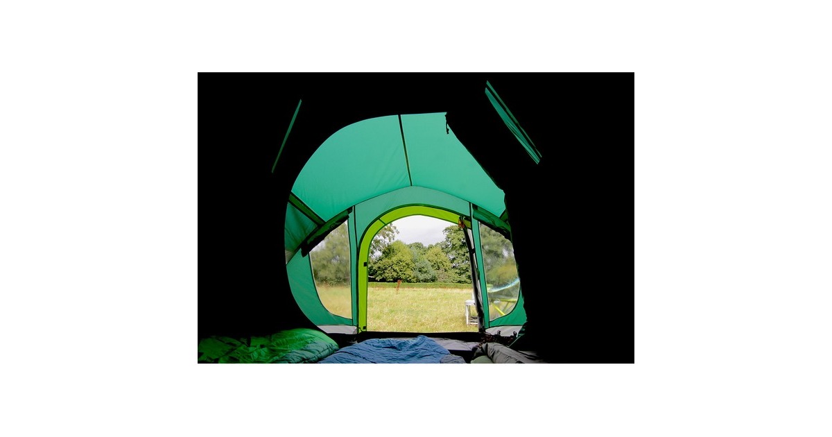 ColemanKobuk Valley 4 Plus tent  (Donkergroen/lichtgroen)
