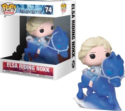 Funko Pop - Frost 2 - Disney - Elsa Og Nokk Figur - 74