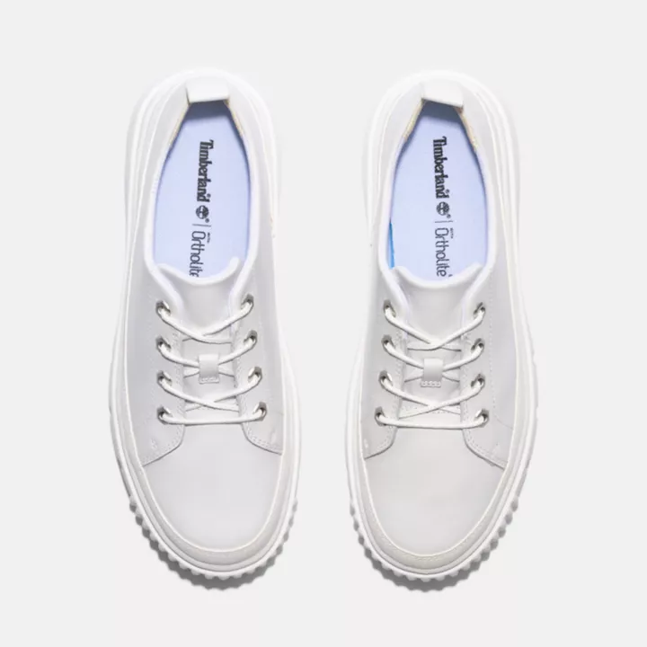Chaussure à lacets Greyfield pour femme en blanc