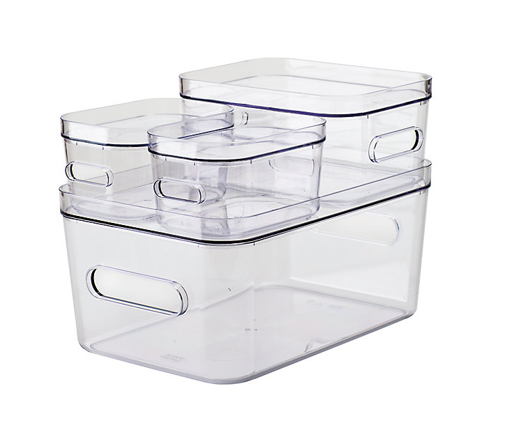 Boîte de rangement réctangulaire transparente SmartStore Compact Clear taille M
