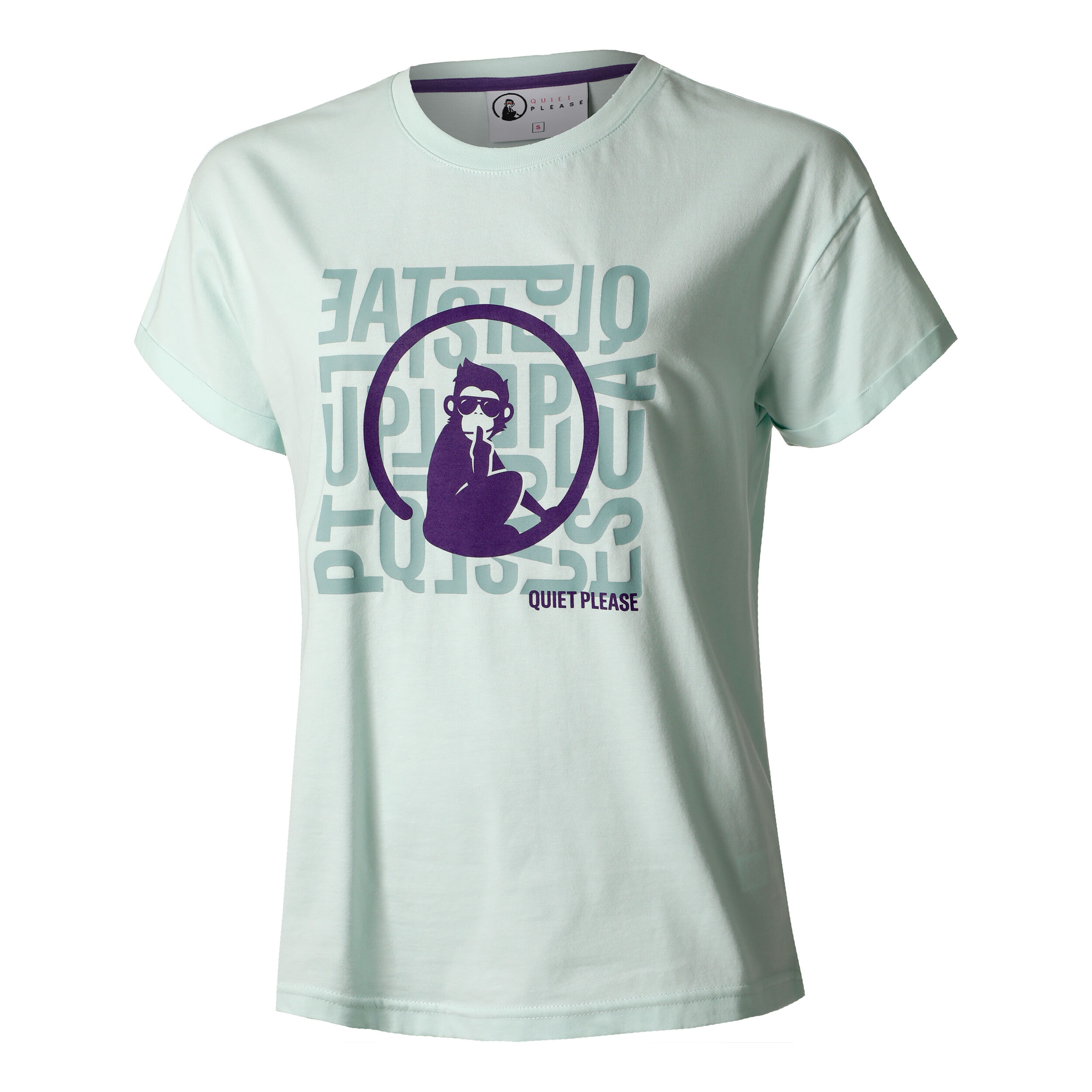Quiet Please Word Salad T-shirt Femmes - Mint