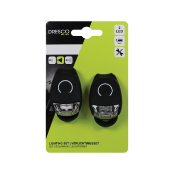 Dresco Super Bright fietsverlichtingsset