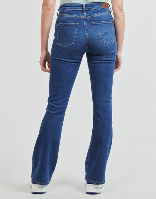 Pepe jeans - SKINNY FIT FLARE UHW - Denim