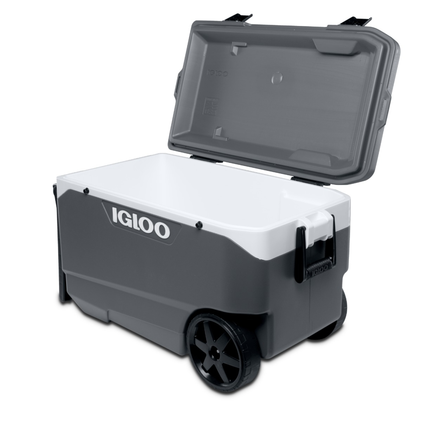 Igloo 34750 Latitude 90 Roller Koelbox op wielen - 85L - Grijs