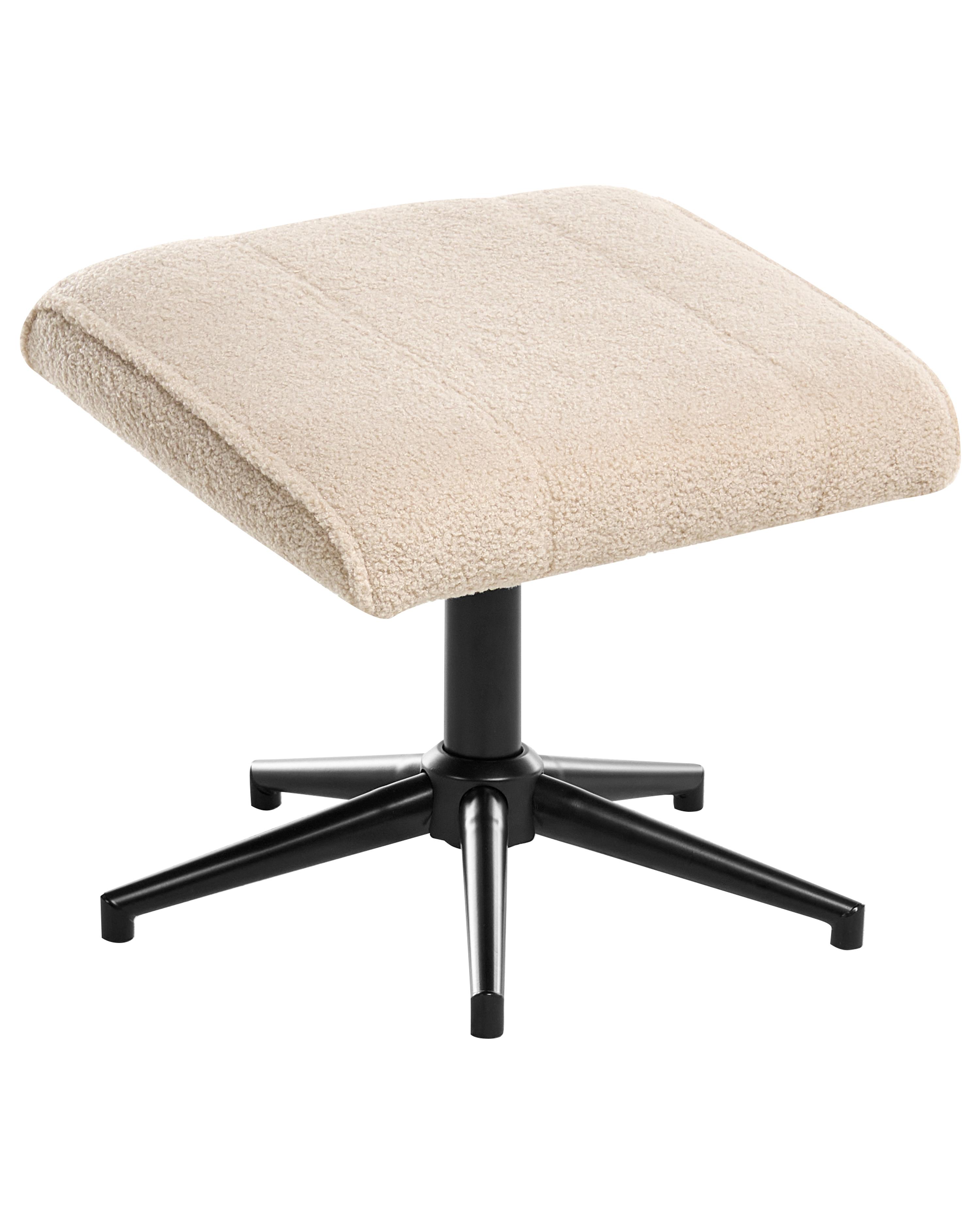 Relaxfauteuil JAPET Bouclé Beige