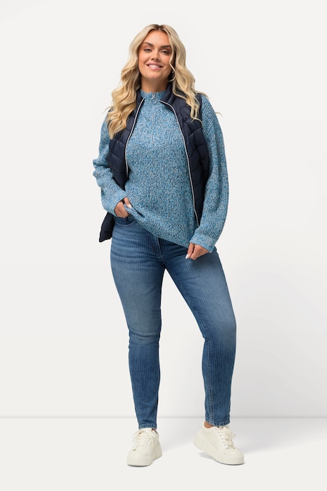 Jeans Sarah, Streifen, schmales Bein, 5-Pocket-Hose