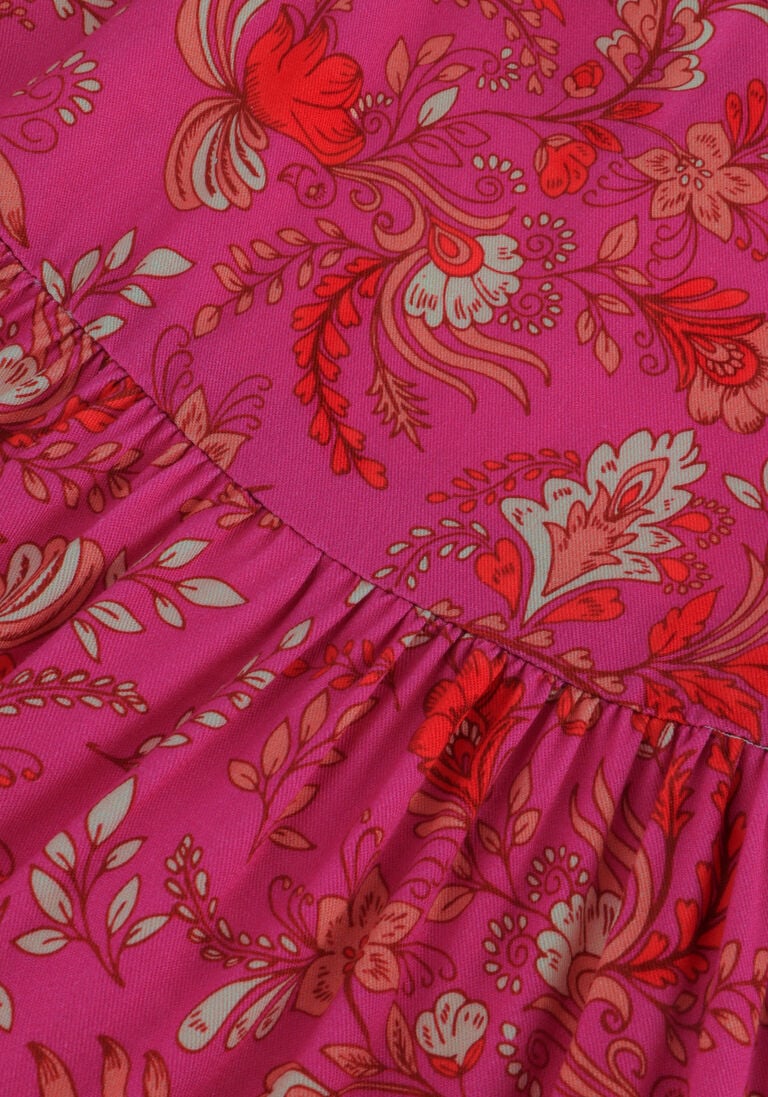LOOXS roze looxs mini jurk woven dress