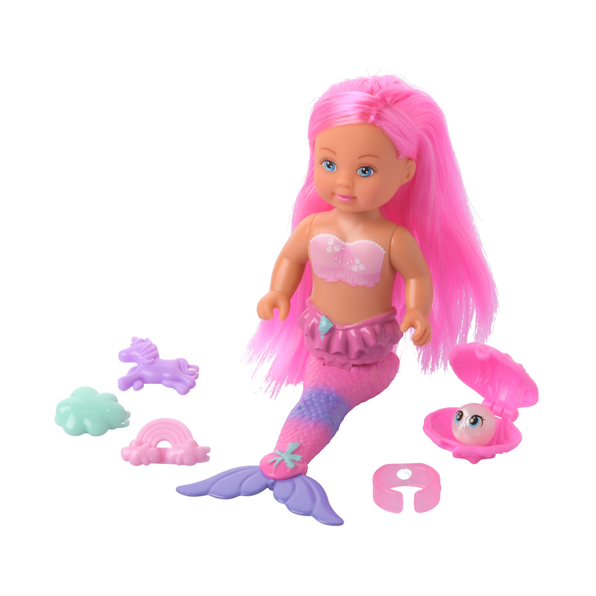 Simba Evi LOVE Mermaid Pearl pink