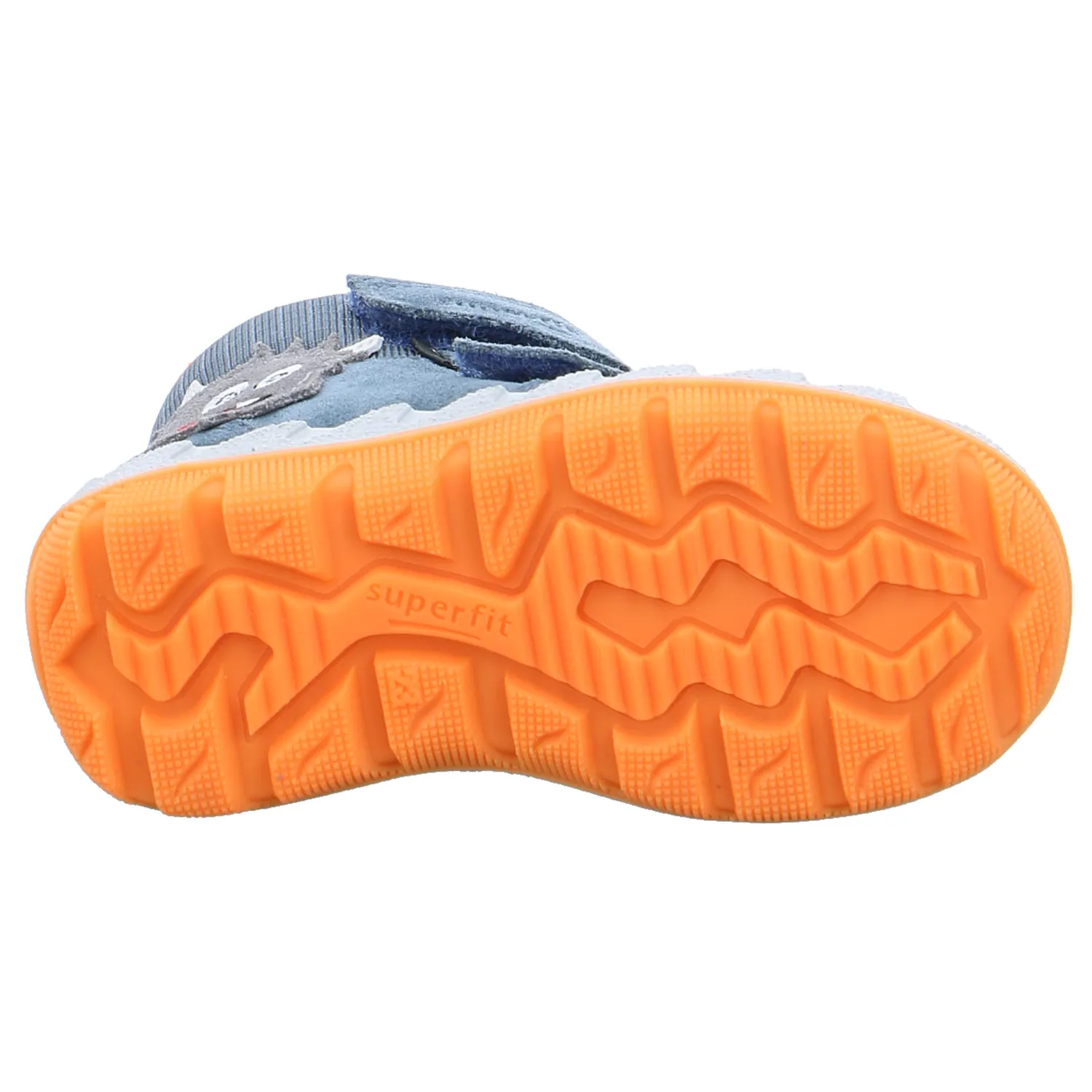 SUPERFIT Kleinkinder-Snowboot  Membran Hellblau Textil  Baby-Winterstiefel Unisex