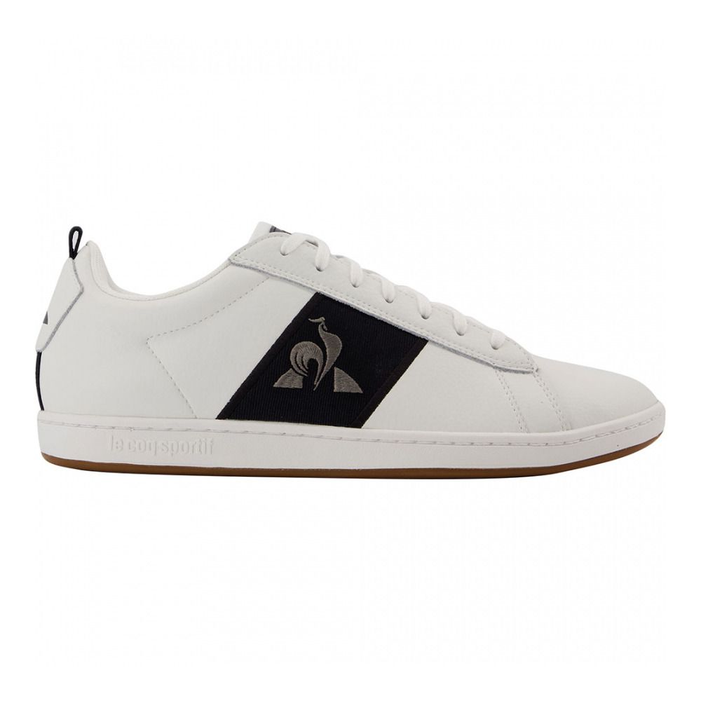 Le Coq Sportif COURTCLASSIC TWILL - Sneakers Homme optical white/black