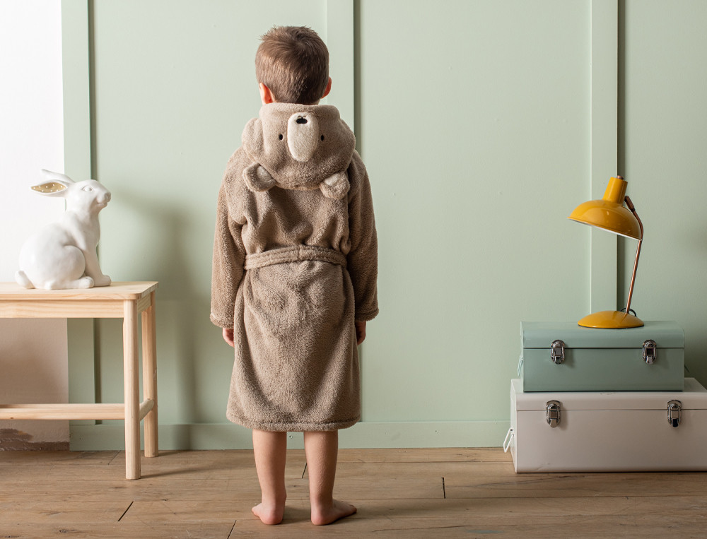 Peignoir ours enfant-Les Z'amis