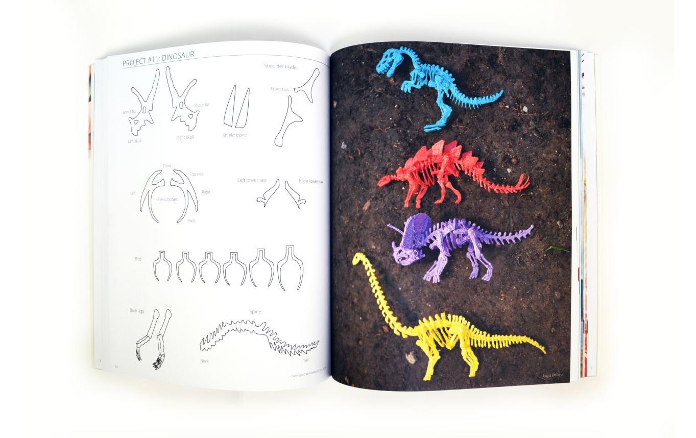 Buch Project 3D Stifte WeissAnleitungsbuch für Ihre 3Doodler Kreationen