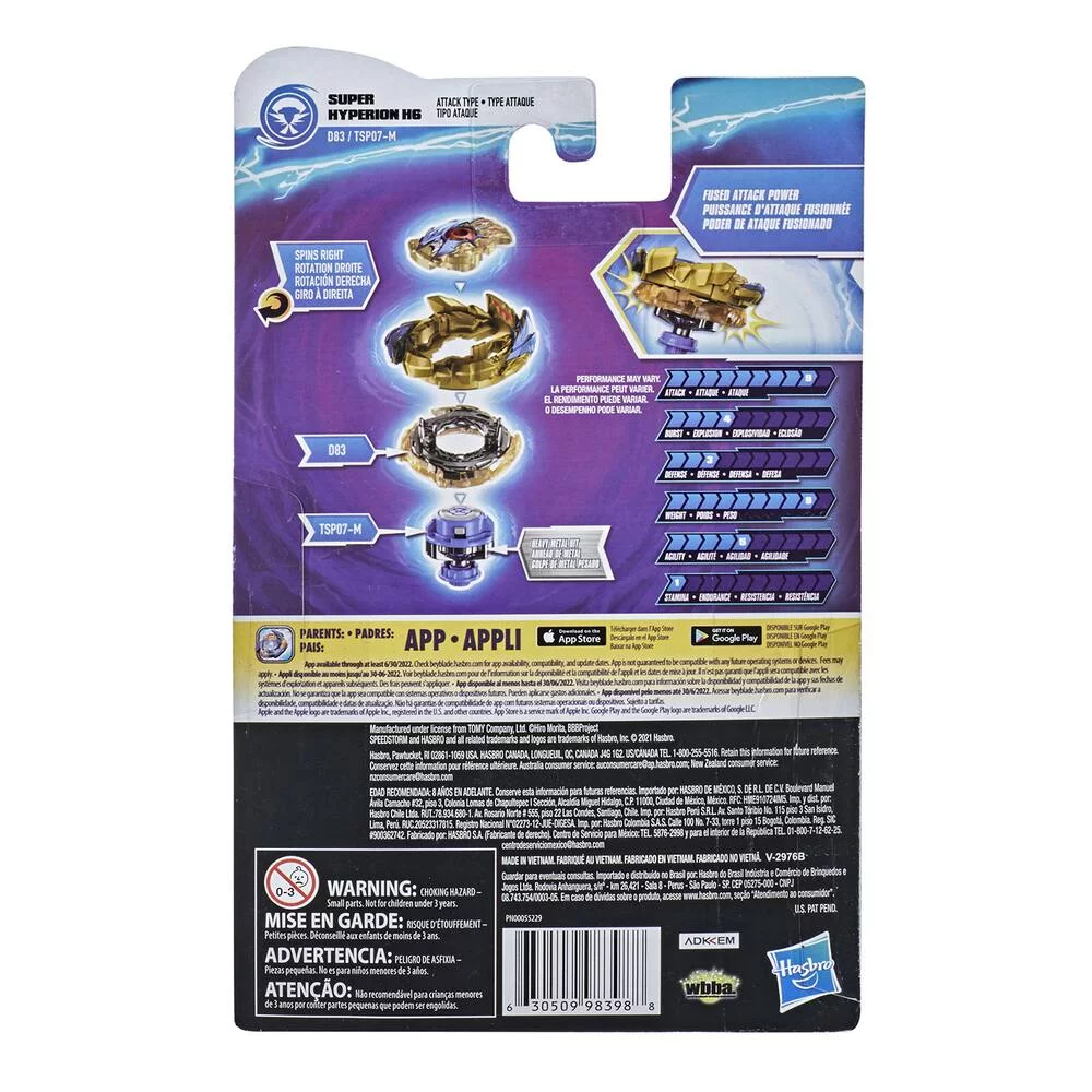 BEYBLADE SPS STARTER PACK