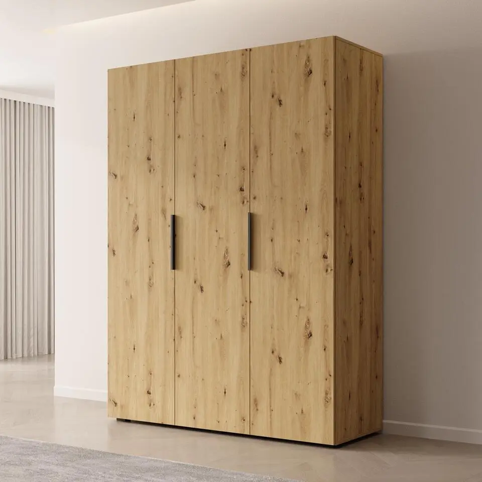 Meubella - Kledingkast Marquesa - Eiken - 150 cm