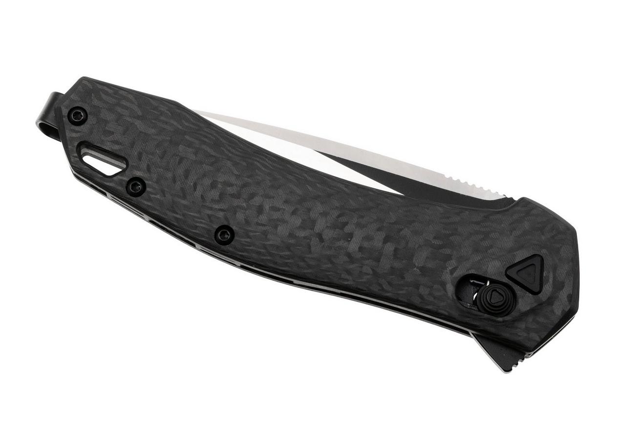 Kershaw Covalent 2042CF Two-Tone Black Böhler M390, Carbon Fiber zakmes