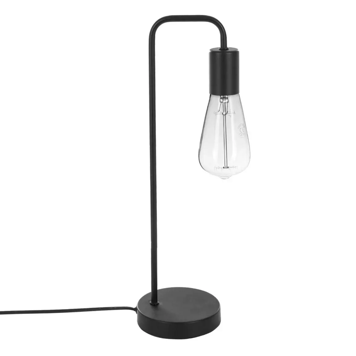 Lampe à poser métal (H45,5 cm) Arietis Noir