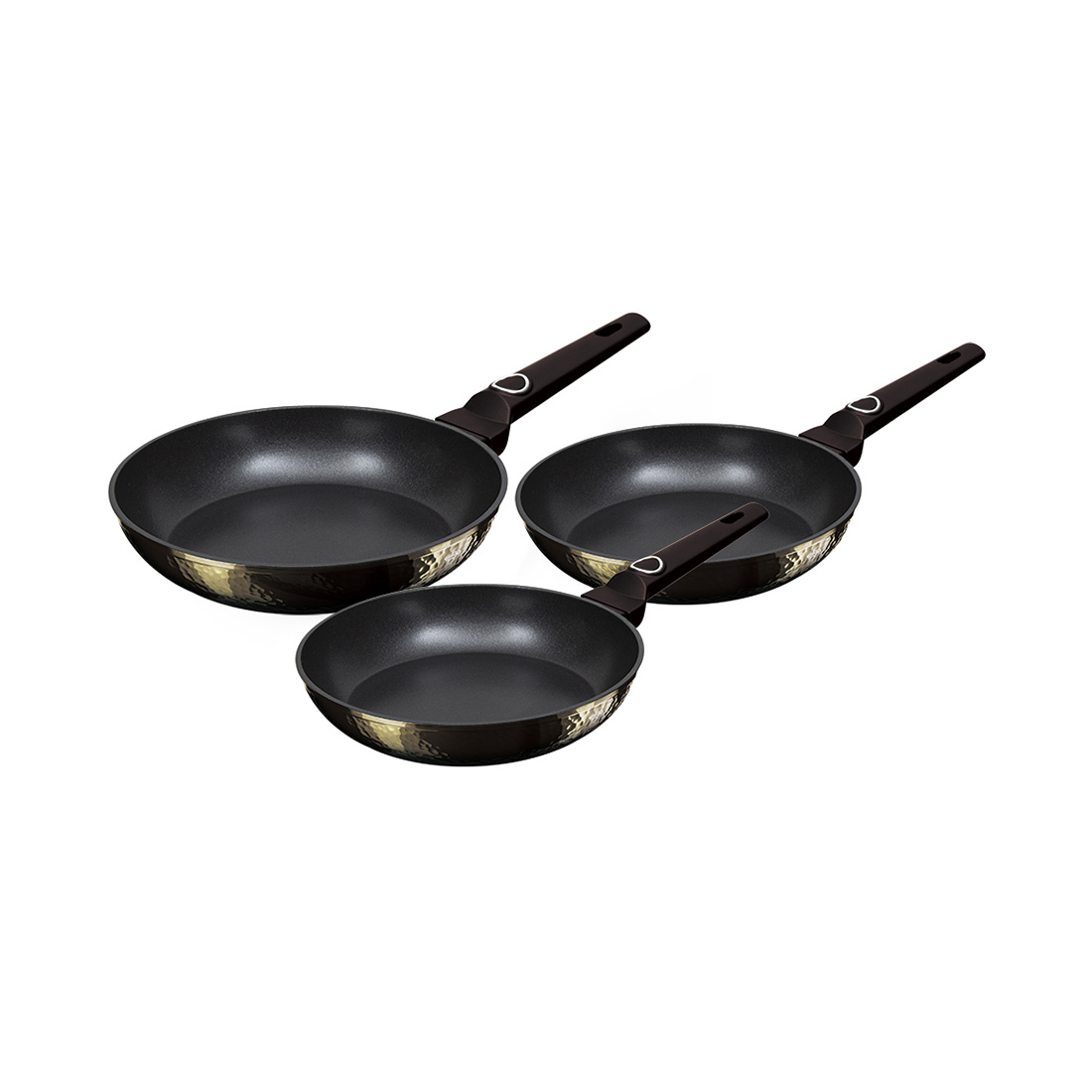 Berlinger Haus Bratpfannen 3er Set Ø 20 /24/28cm Primal Gloss Collection