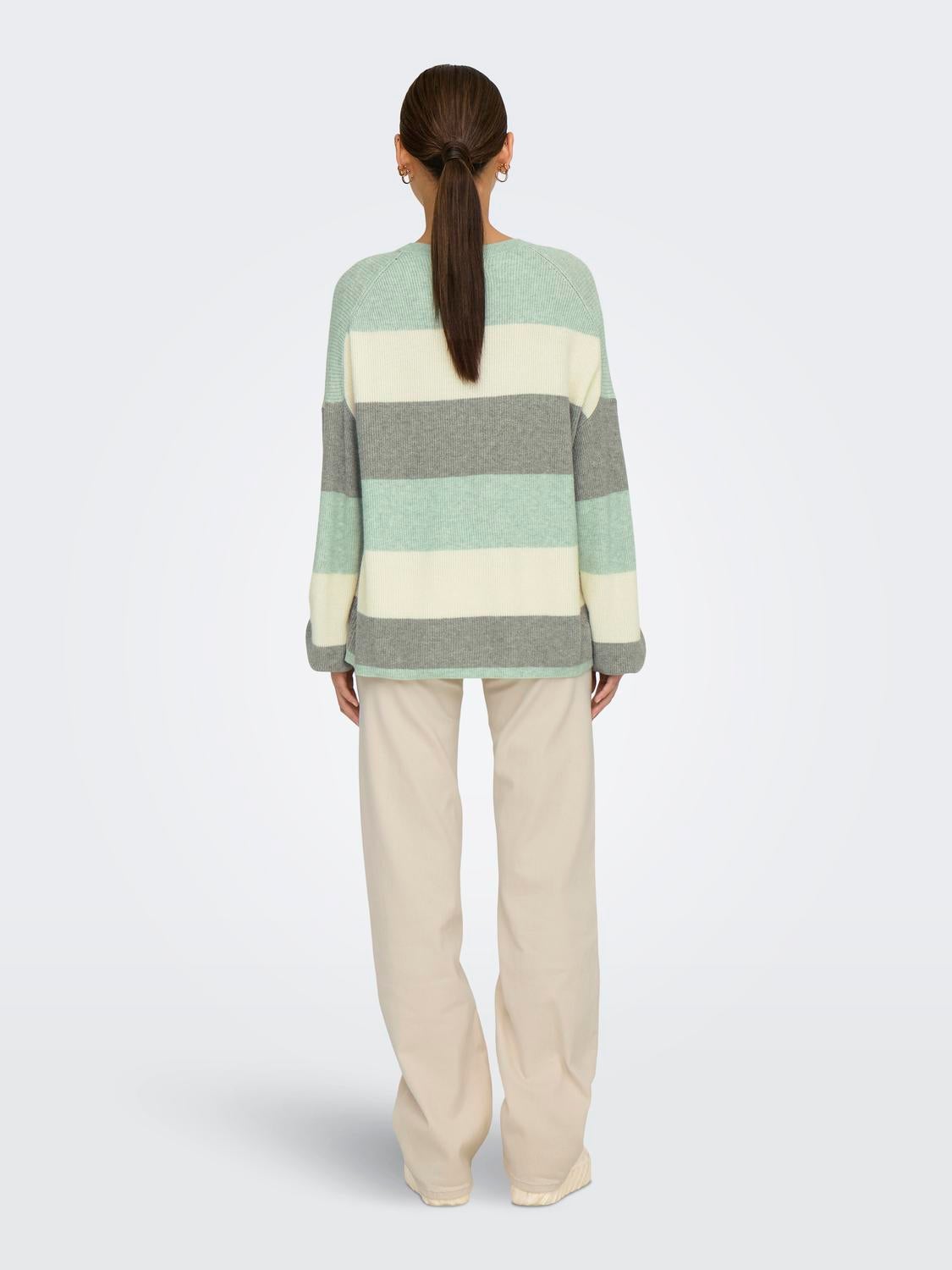 ONLATIA Strickpullover Silt Green