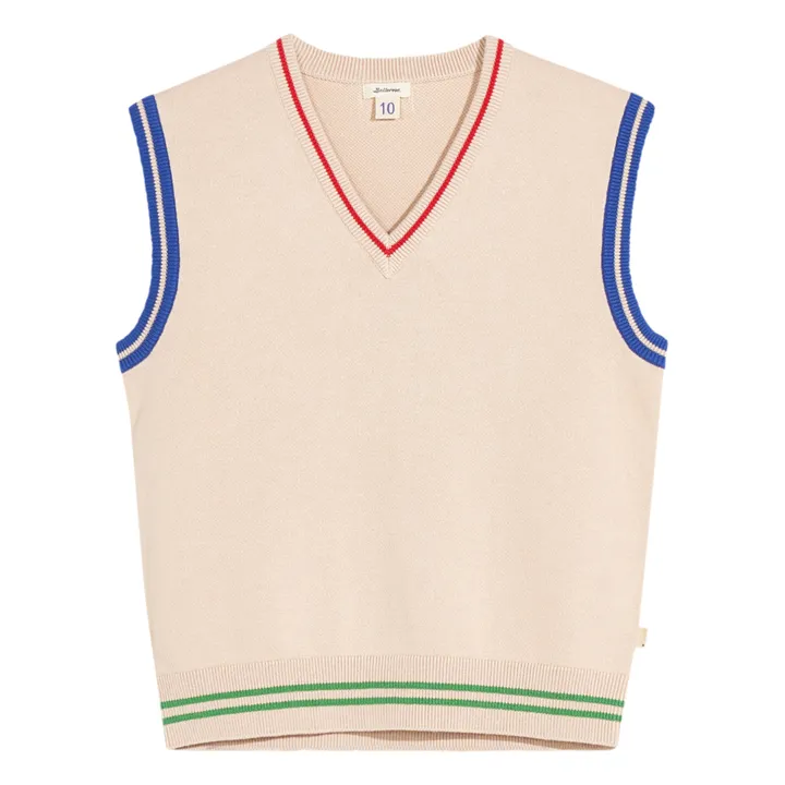 Bellerose Pull Sans Manches Goc | Beige