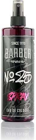 BARBER MARMARA No.25 Eau de Cologne Spray heren Graffiti 1 x 400 ml | after shave heren | geurwater | scheerwater mannen | Barber herengeuren | bodyspray - Barbershop - kapper Kolonya | parfum